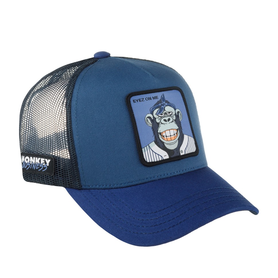 Бейсболка CAPSLAB Premium Eyez on me CL/1/CT/GOR8 (синий) 88-523-06-00