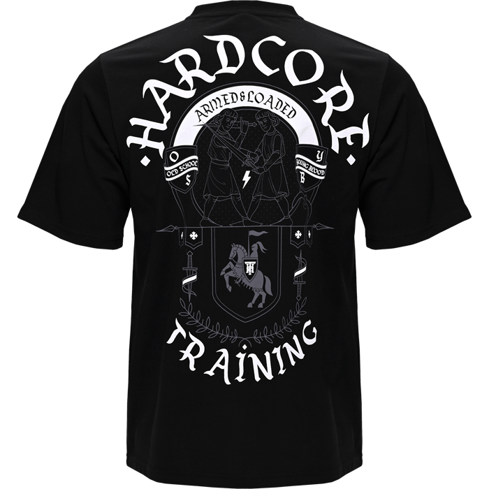 Футболка Hardcore Training Knight Black Oversized Fit hctshirt0477
