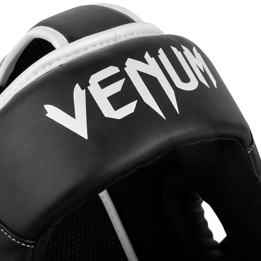 Шлем Venum Elite Headgear - Black\White 9176