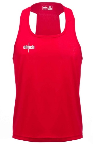 Майка боксерская Clinch Olimp C116 красная