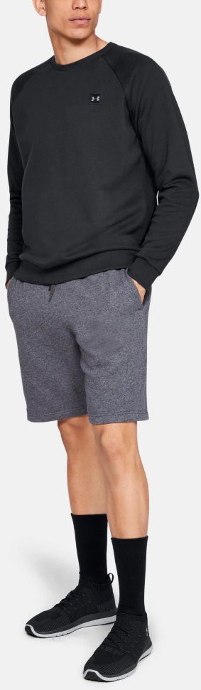 Джемпер Under Armour RIVAL FLEECE CREW Black /  / Black 1320738-001