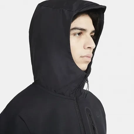 Толстовка Nike M Nsw Tch Flc Fz Wvn Hoode Mix CZ9903-010