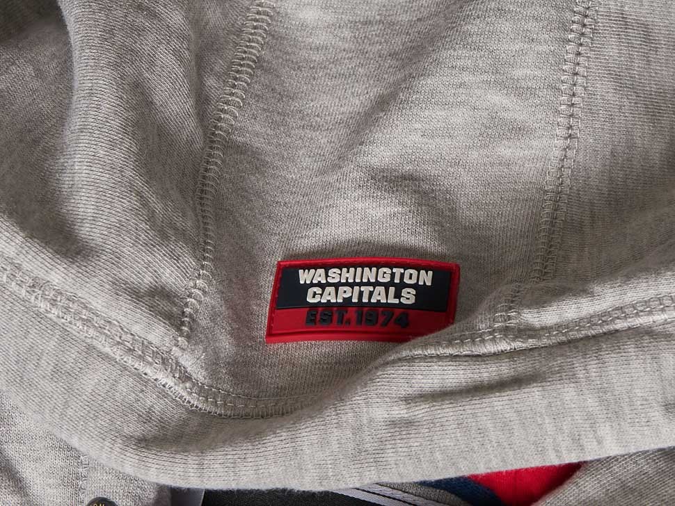 Толстовка ATRIBUTIKA & CLUB детская Washington Capitals, сер. 366760