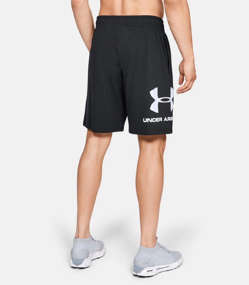 Шорты Under Armour SPORTSTYLE GRAPHIC SHORT Black /  / White 1329300-001