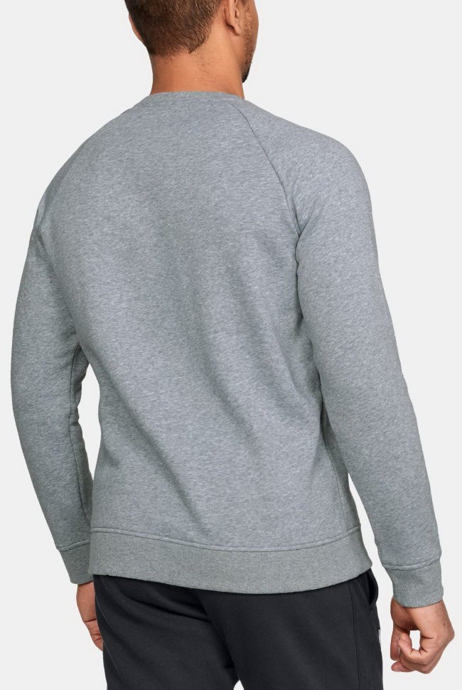 Джемпер Under Armour RIVAL FLEECE CREW Steel Light Heather /  / Black 1320738-036