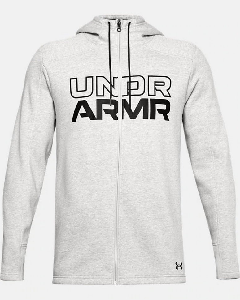Толстовка Under Armour UA BASELINE FULL ZIP HOODIE 1356873-011