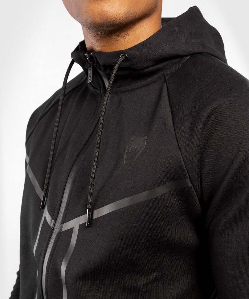 Толстовка Venum Laser X Connect Black/Black 04971