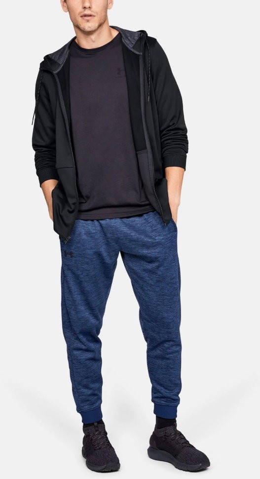 Толстовка Under Armour ARMOUR FLEECE FZ HOODIE Black /  / Black 1320744-001