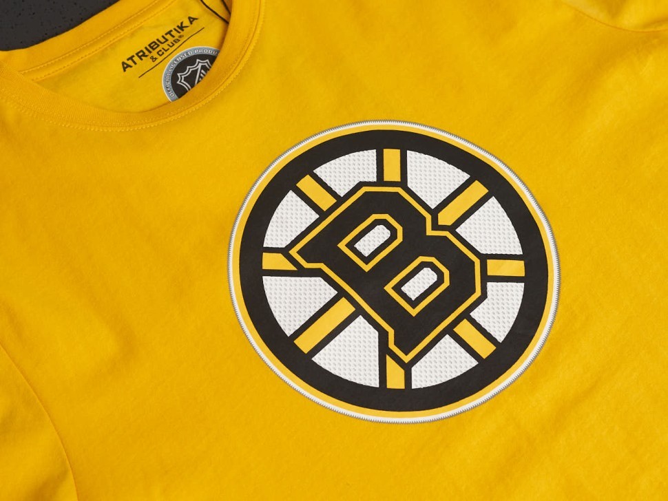 Футболка ATRIBUTIKA&CLUB Boston Bruins, желт. 31880