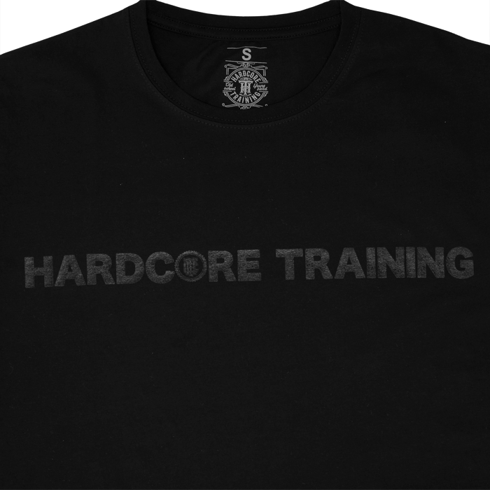 Футболка Hardcore Training Basic Black/Black hctshirt0318