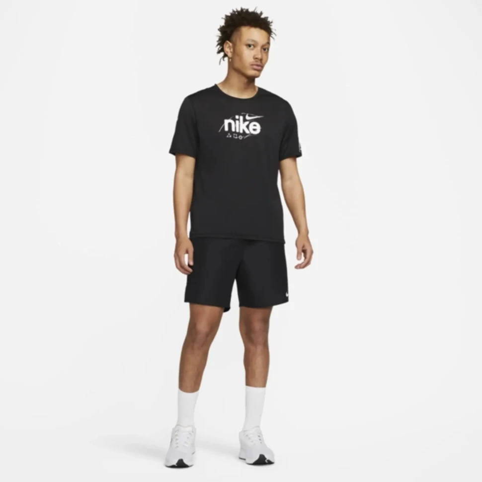 Футболка Nike M NK DF MILER SS DYE DQ4734-010