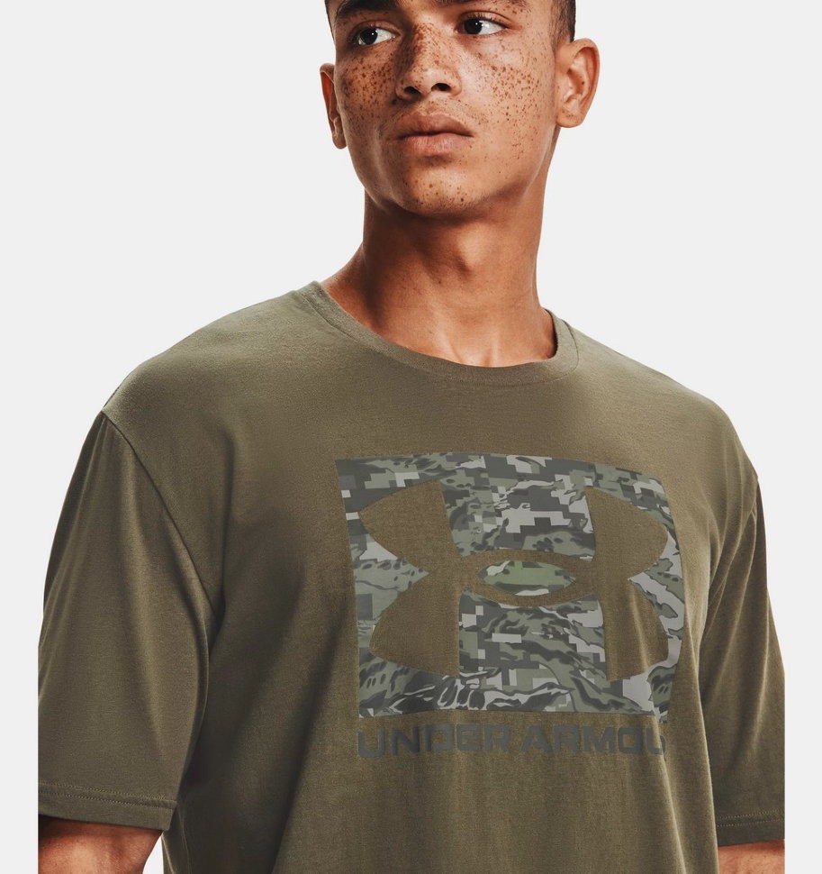 Футболка Under Armour UA ABC CAMO BOXED LOGO SS 1361673-369