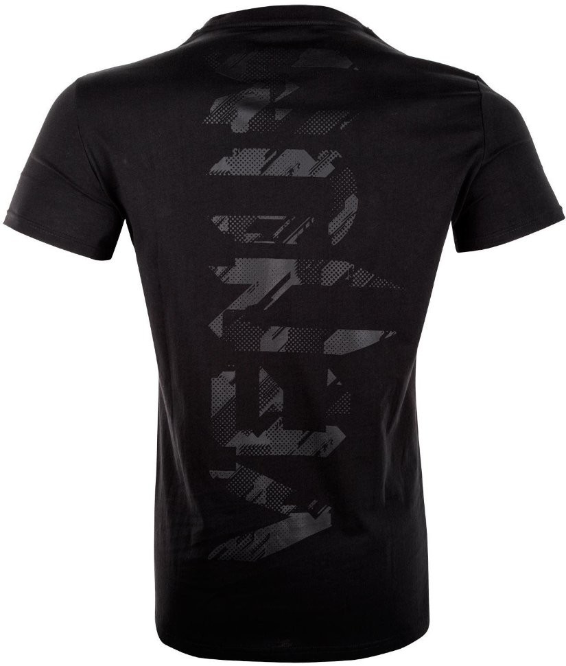 Футболка Venum Tecmo Giant Black/Black  01231