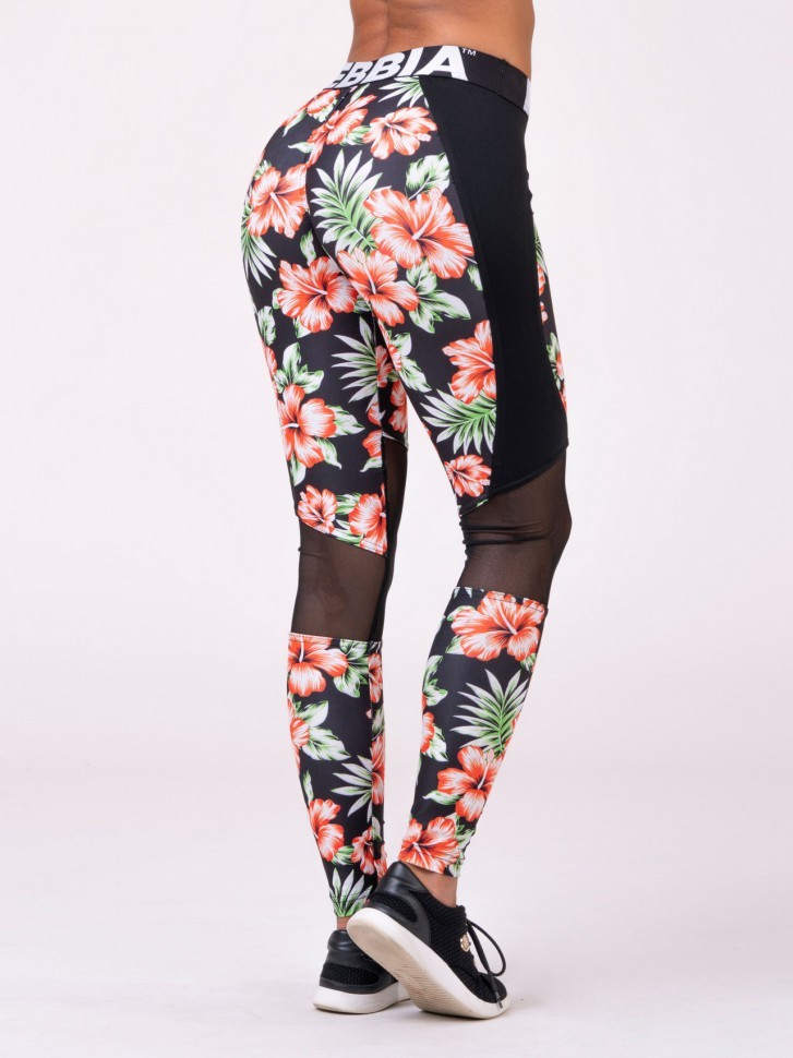 Лосины Nebbia 550 ALOHA BABE black