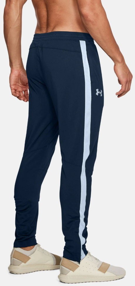 Брюки Under Armour SPORTSTYLE PIQUE TRACK PANT Academy /  / White 1313201-408