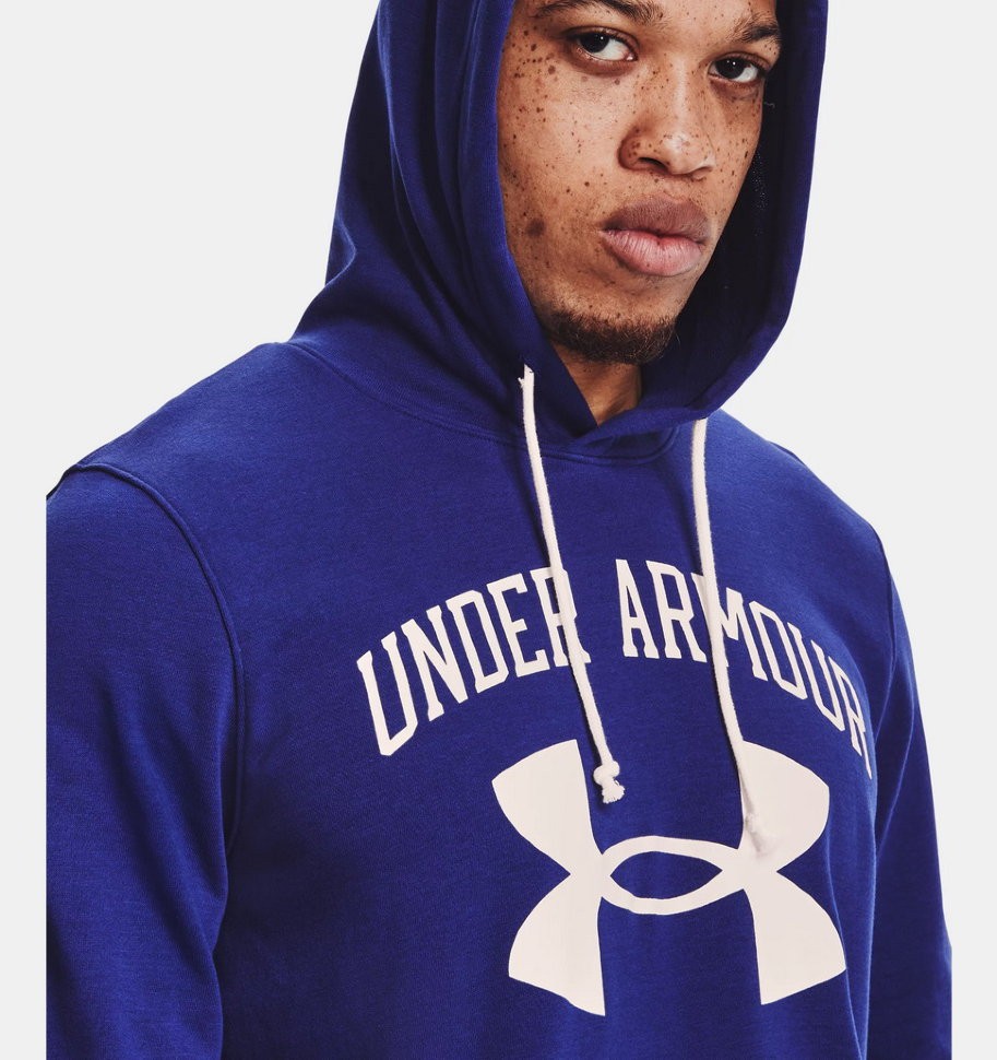 Толстовка Under Armour UA RIVAL TERRY BIG LOGO HD 1361559-415