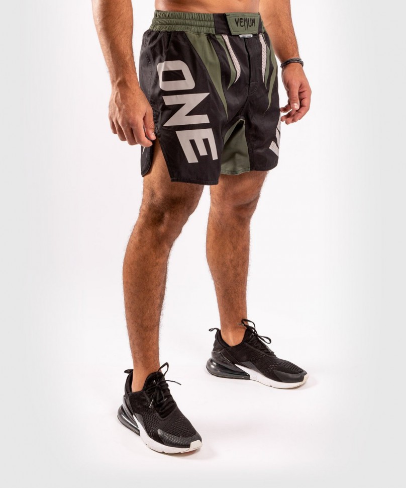 Шорты ММА Venum ONE FC Impact Black/Khaki 04247