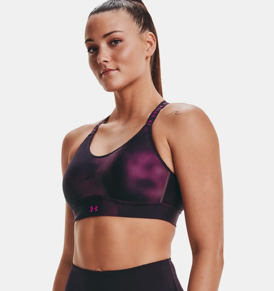 Бра Under Armour UA Infinity Mid Printed Bra 1361157-501