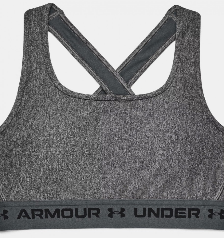 Бра Under Armour UA Crossback Mid Heather Bra 1361036-019