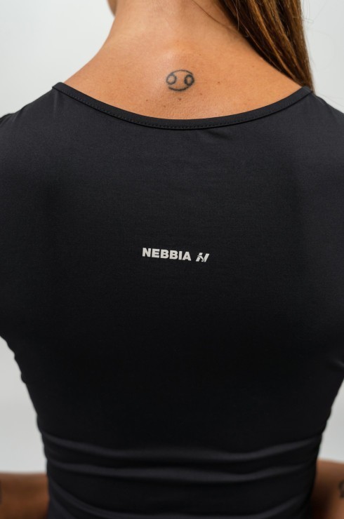 Майка Nebbia Cropped Tank Top CONFIDENCE 476 Black