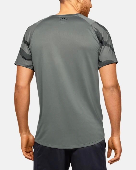 Футболка Under Armour UA HG Rush Fitted SS Printed 1351559-388