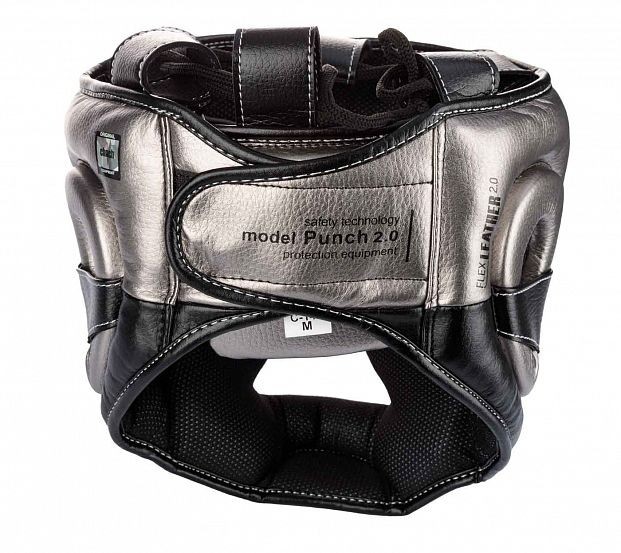Шлем боксерский Clinch PUNCH 2.0 FULL FACE ЧЕРНО-БРОНЗОВЫЙ C148