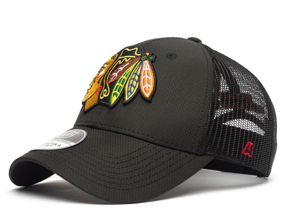 Бейсболка ATRIBUTIKA&CLUB Chicago Blackhawks, черн. 31713