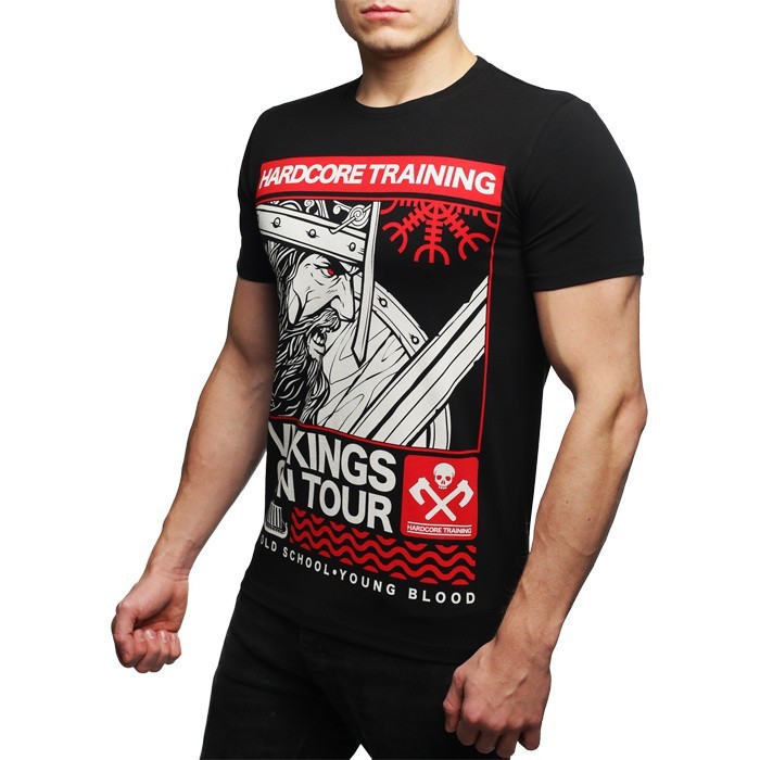 Футболка Hardcore Training Vikings On Tour Black hctshirt0391