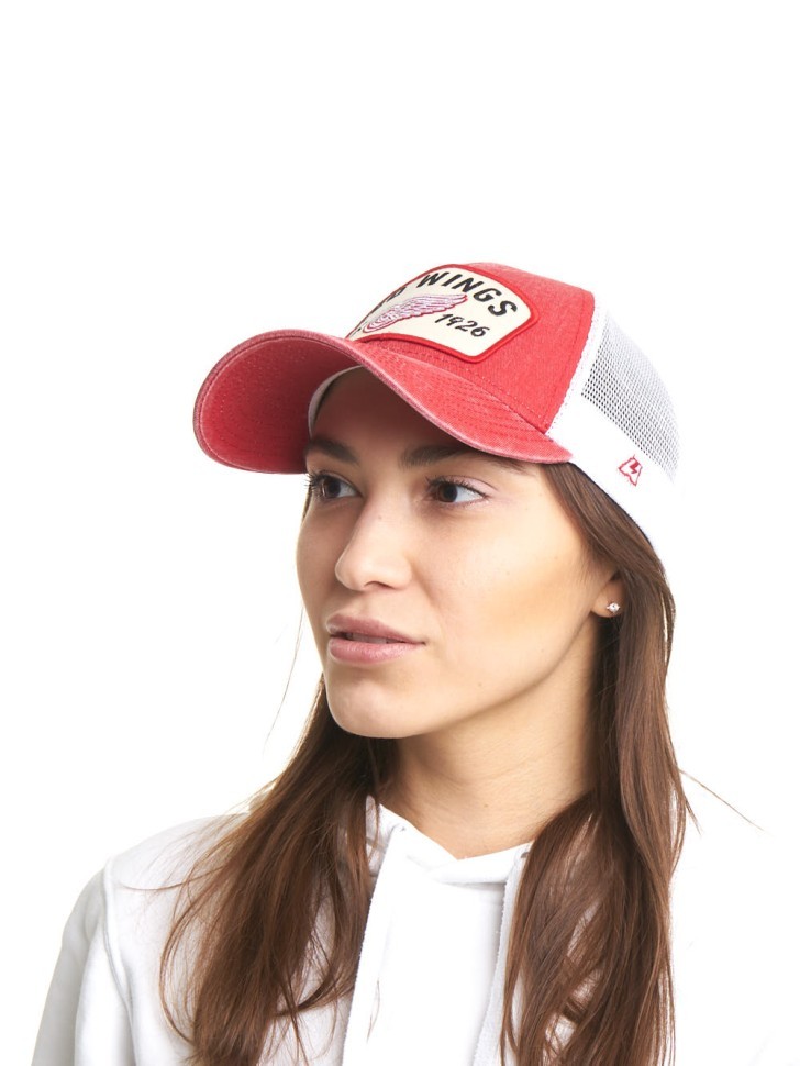 Бейсболка ATRIBUTIKA&CLUB Detroit Red Wings, красн.-бел. 31146