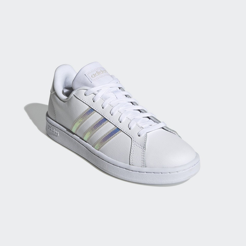Кеды Adidas GRAND COURT     FTWWHT/ALUMIN/ALUMIN FW3734