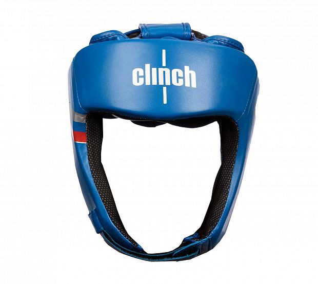 Шлем боксерский Clinch Olimp Dual C113синий