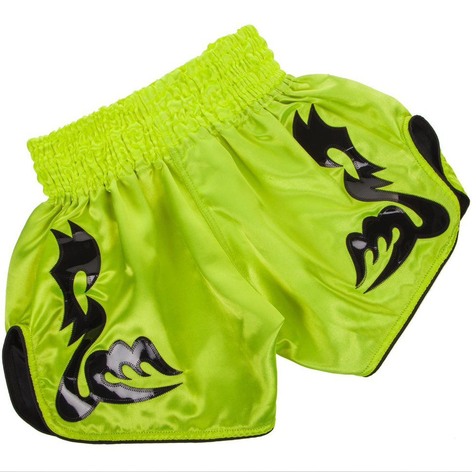 Шорты тайские Venum Bangkok Inferno Neo Yellow 107629