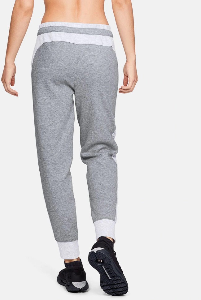 Брюки Under Armour DOUBLE KNIT PANT Steel Medium Heather / Aluminum Medium Heather 1323196-035