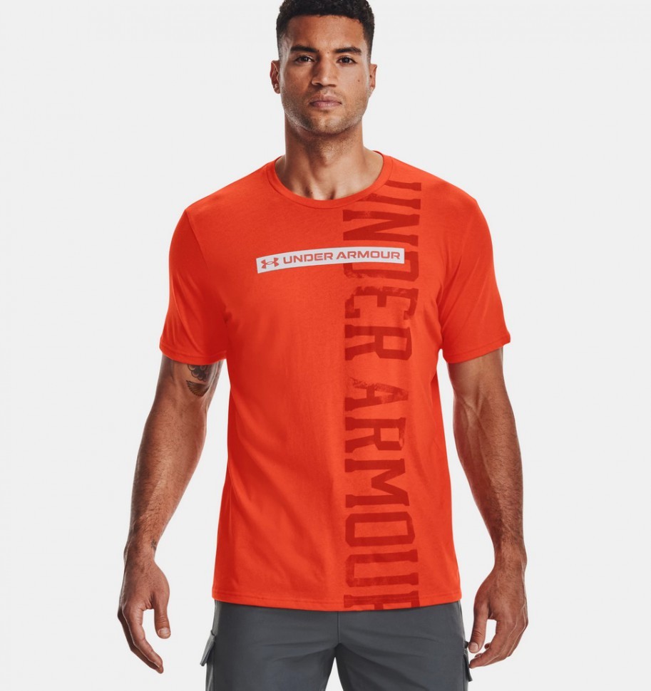 Футболка Under Armour UA VERTICAL SIGNATURE  SS 1366447-296