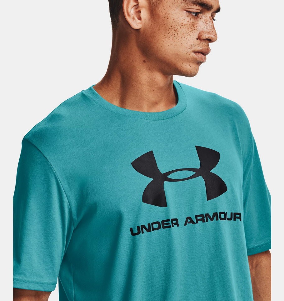 Футболка Under Armour UA SPORTSTYLE LOGO SS 1329590-476