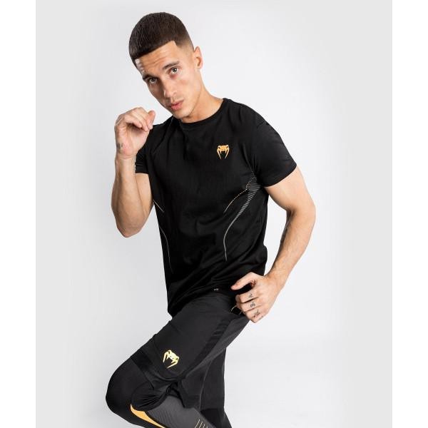 Футболка Venum Athletics Black/Gold 05013