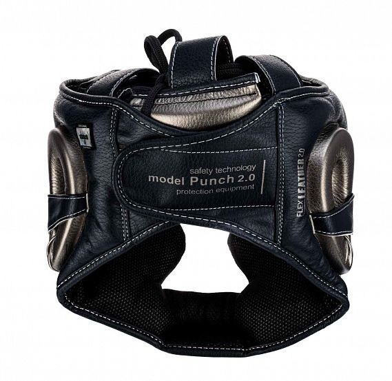 Шлем боксерский Clinch Punch 2.0 Full Face C148темносине-бронзовый