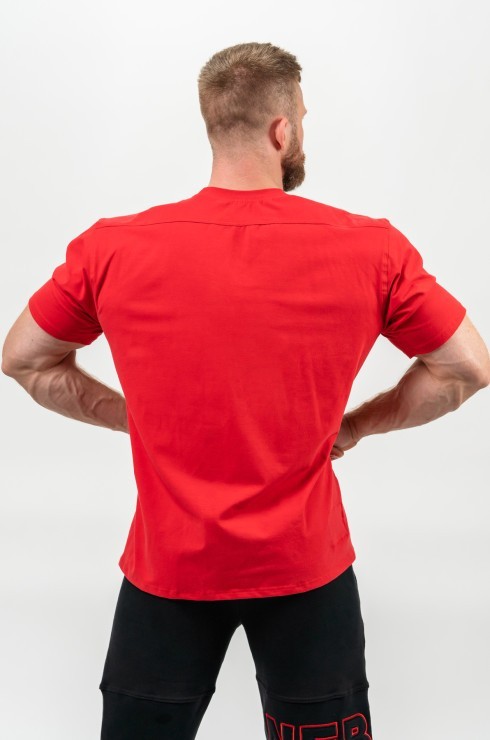Футболка Nebbia Loose T-shirt LEGENDARY 712 Red