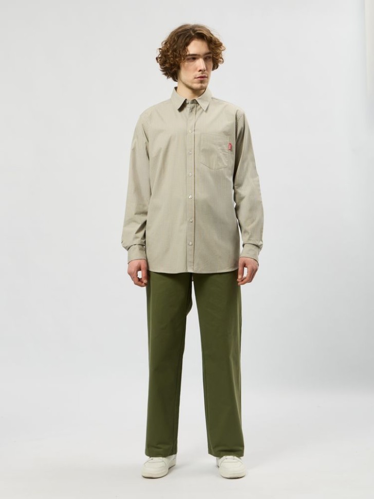 Рубашка Lee Cooper LC-SHIRT-055MSS/BEG
