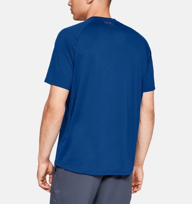 Футболка Under Armour UA Tech SS Tee Royal /  / Graphite 1326413-400