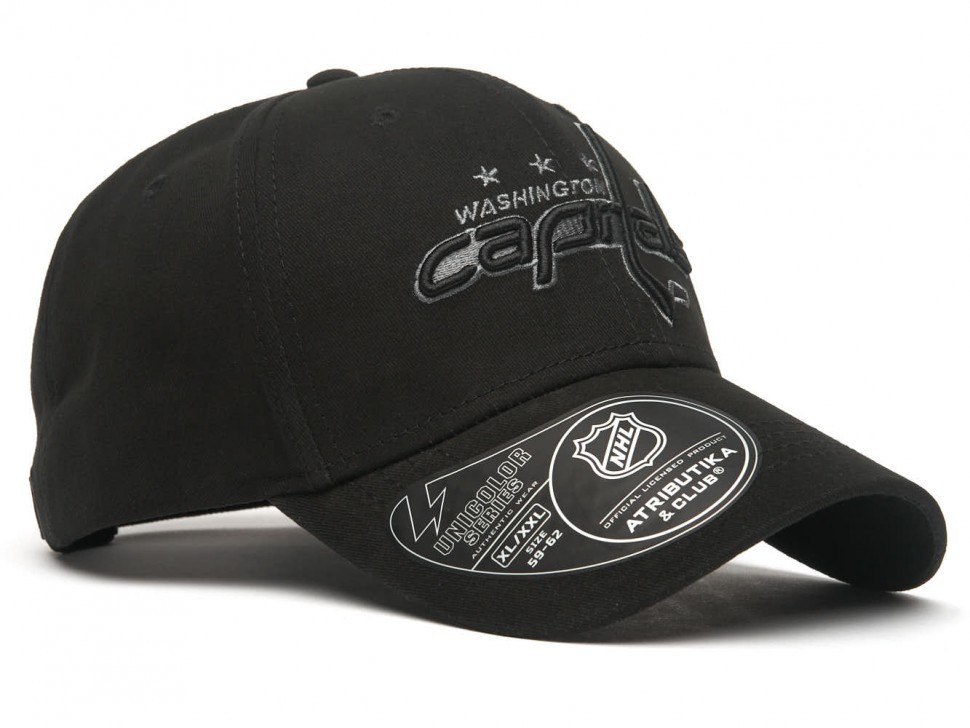 Бейсболка ATRIBUTIKA & CLUB Washington Capitals, черн. 31612
