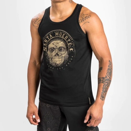 Майка Venum Santa Muerte Dark Side - Tank Top - Black/Brown ven04805-124