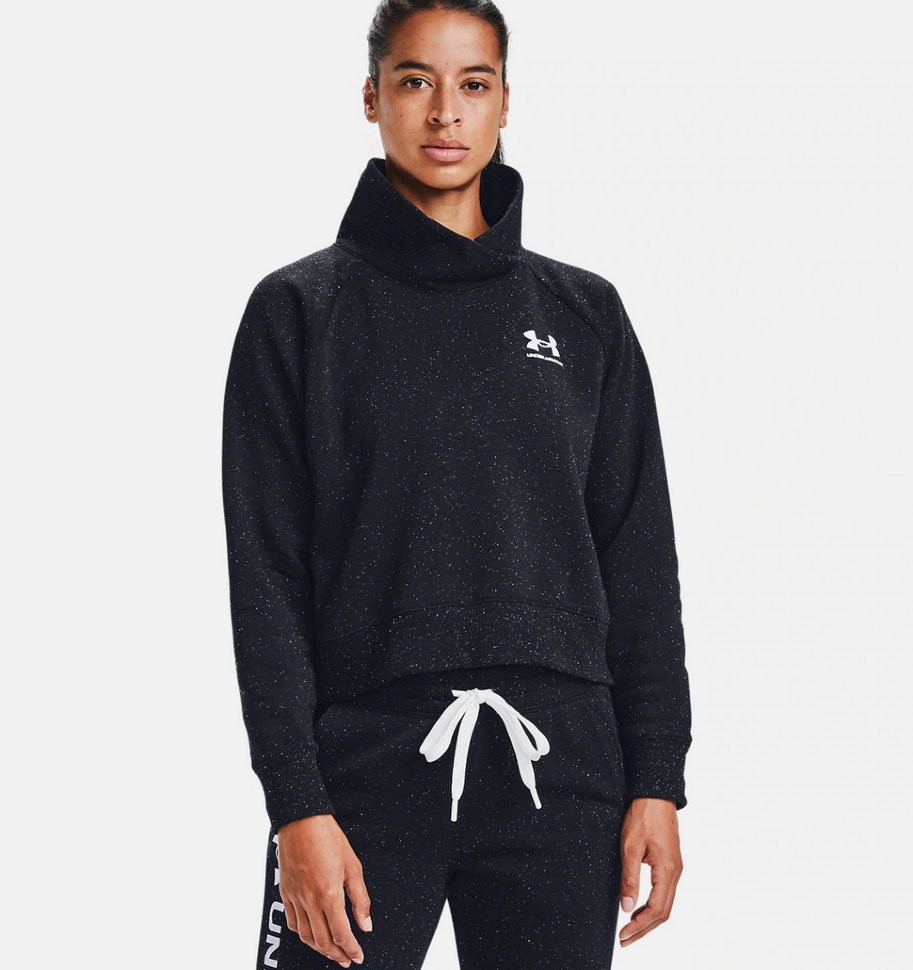 Джемпер Under Armour Rival Fleece Wrap Neck PO 1356314-002