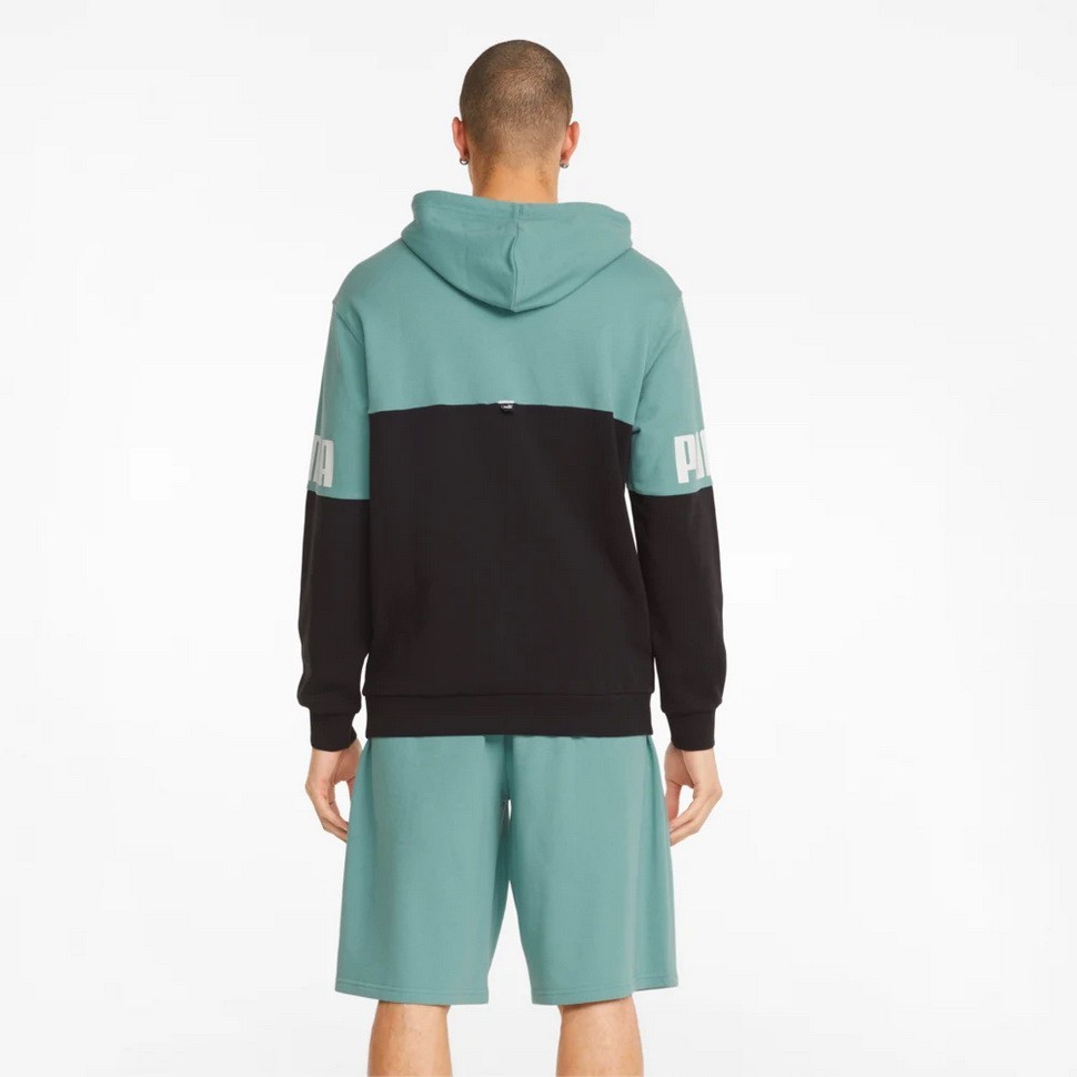 Толстовка Puma Puma Power Colorblock Hoodie TR 84800950