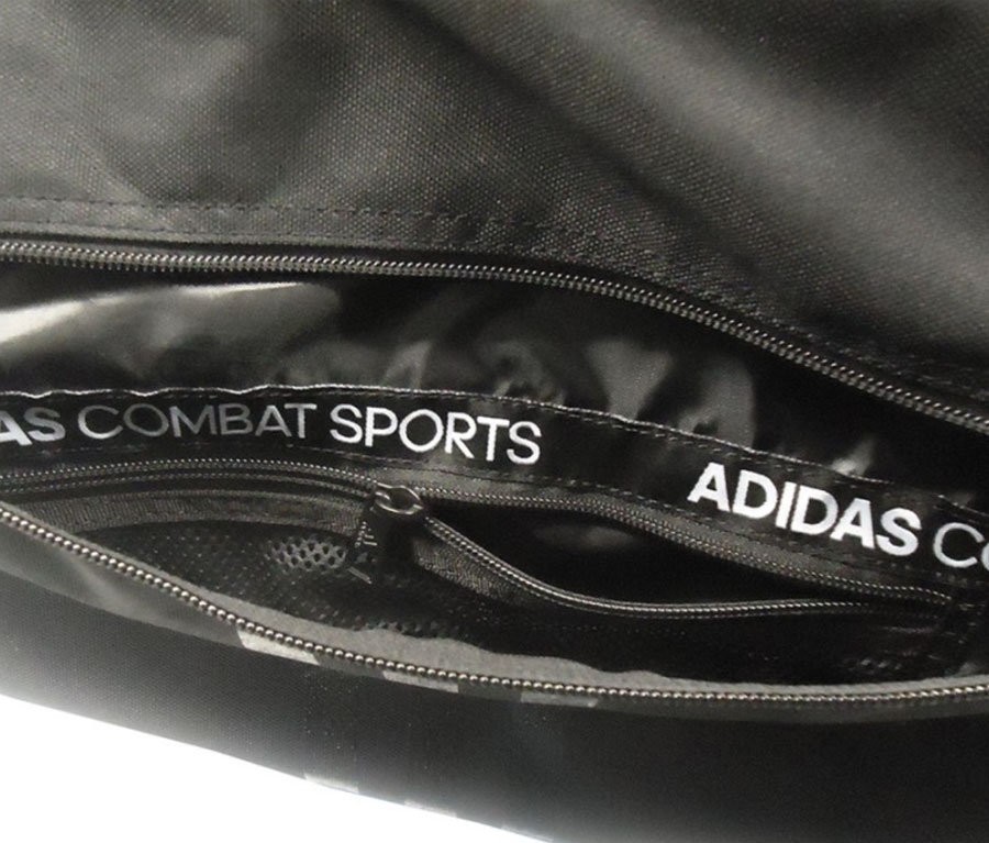 Сумка Adidas спортивная Sports Bag Shoulder Strap Combat черно-золотая adiACC055-L