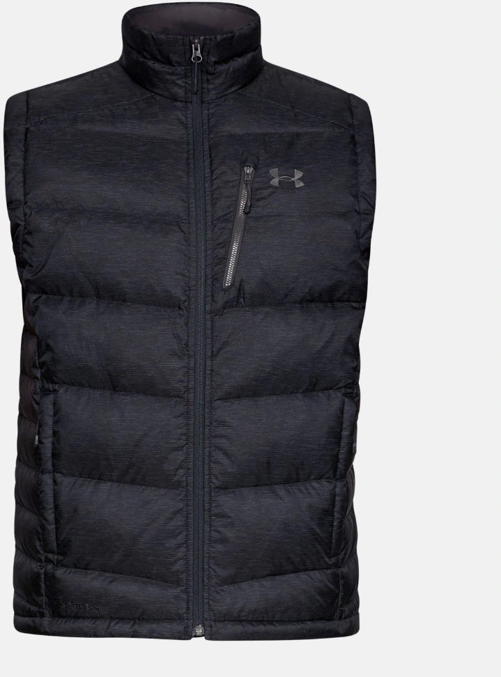 Жилет Under Armour Down Sweater Vest- WARM Black / Black / Charcoal 1323835-001