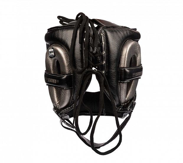 Шлем для единоборств с бампером Clinch Face Guard C149черно-бронзовый