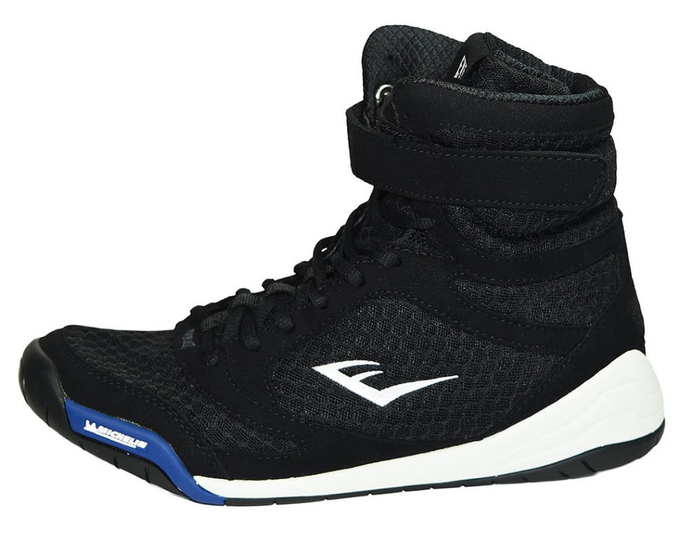 Боксерки Everlast Pro Elite High Top черн/бел.