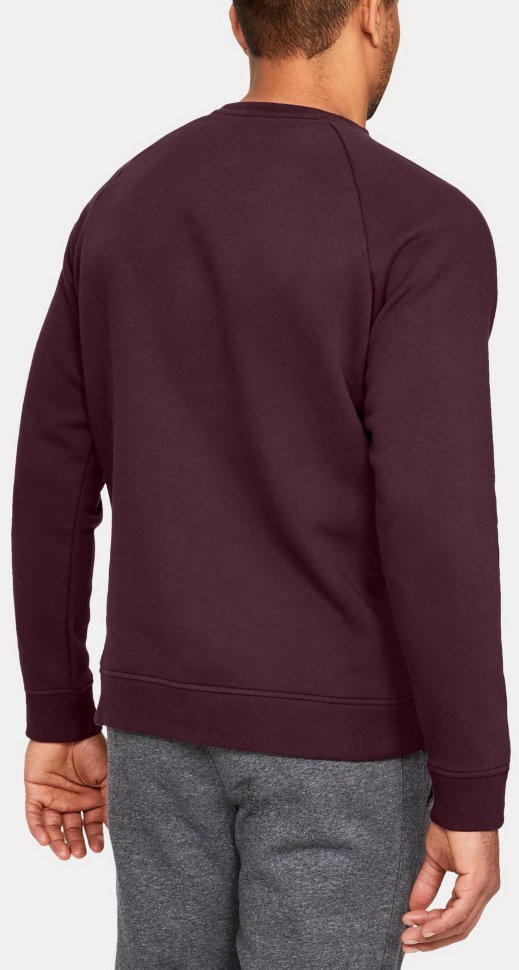 Джемпер Under Armour RIVAL FLEECE CREW Dark Maroon /  / Black 1320738-600