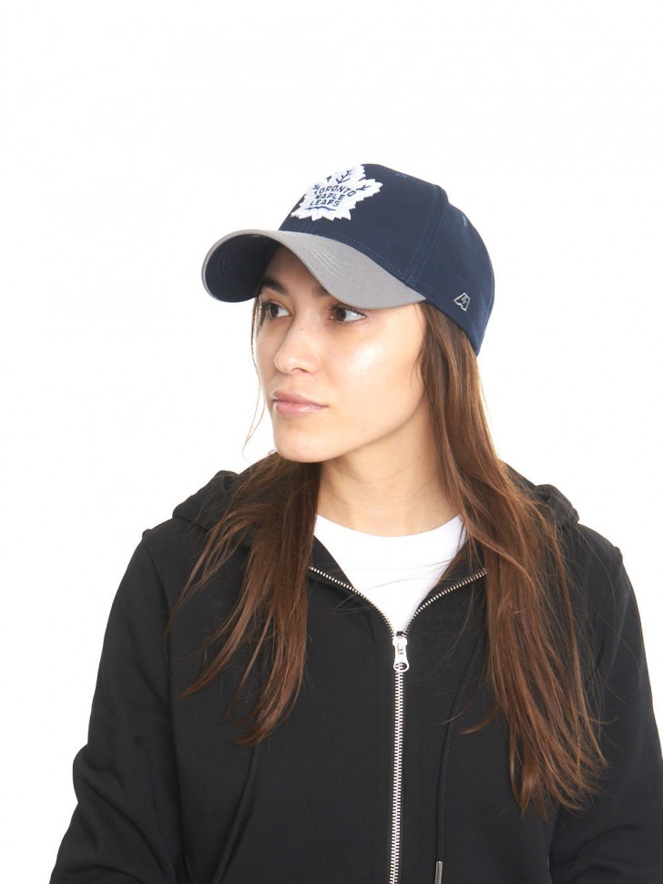 Бейсболка ATRIBUTIKA & CLUB Toronto Maple Leafs №34, син.-сер. 31354